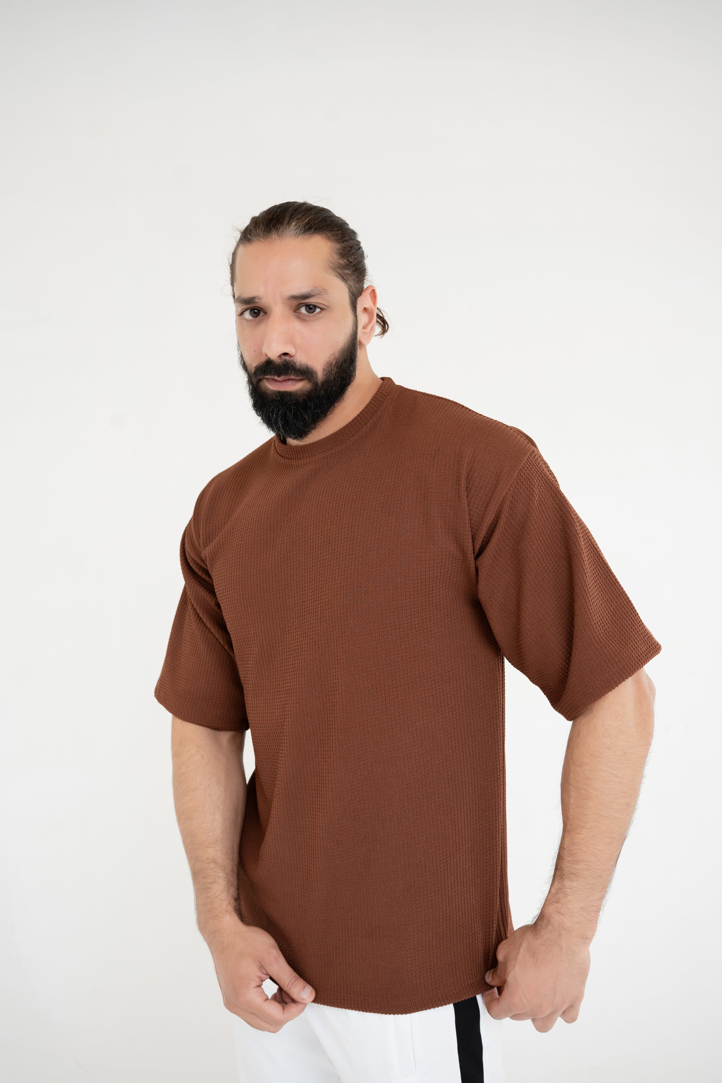 Oversized Shirt | Brown