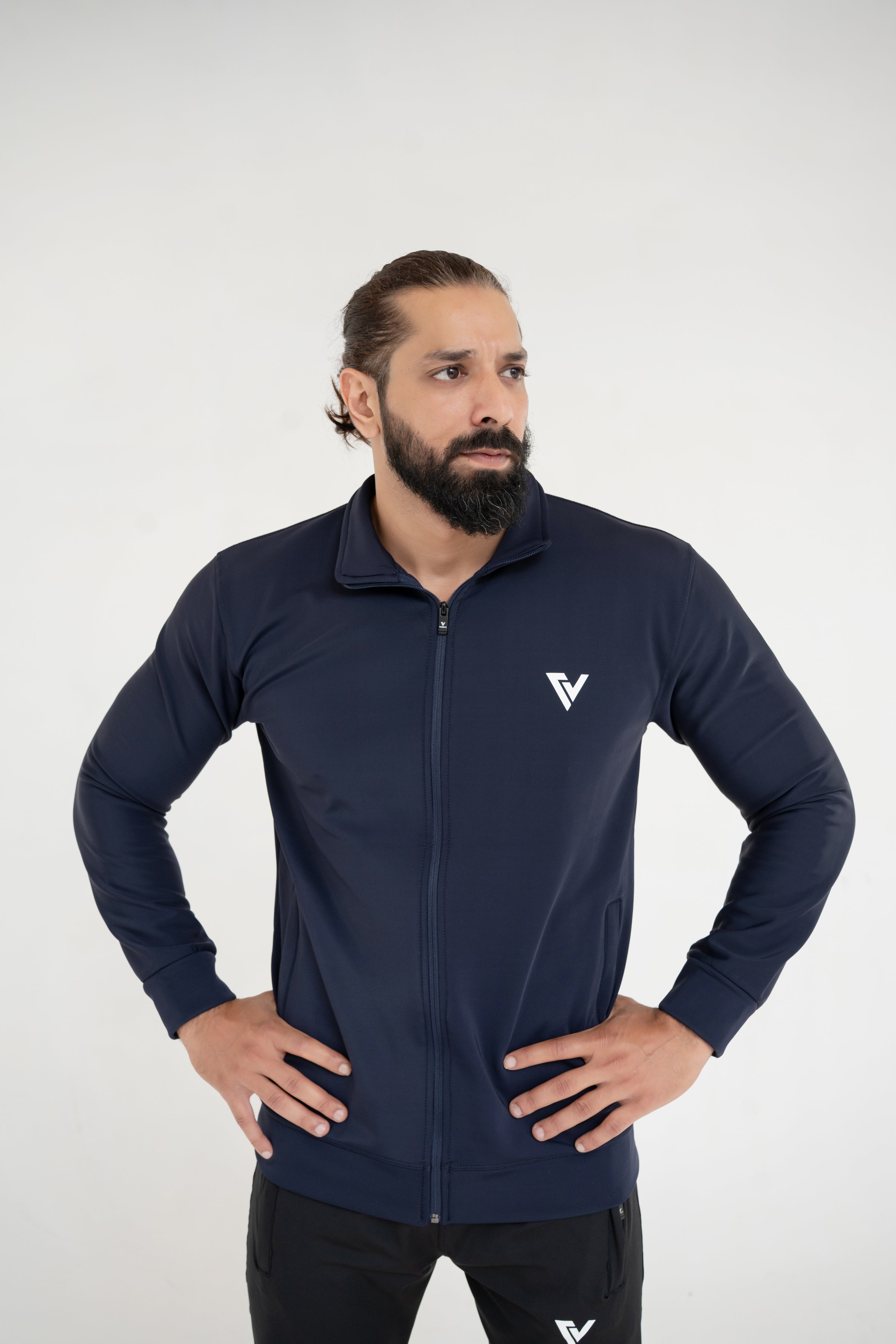 Momentum Zipper | Navy Blue
