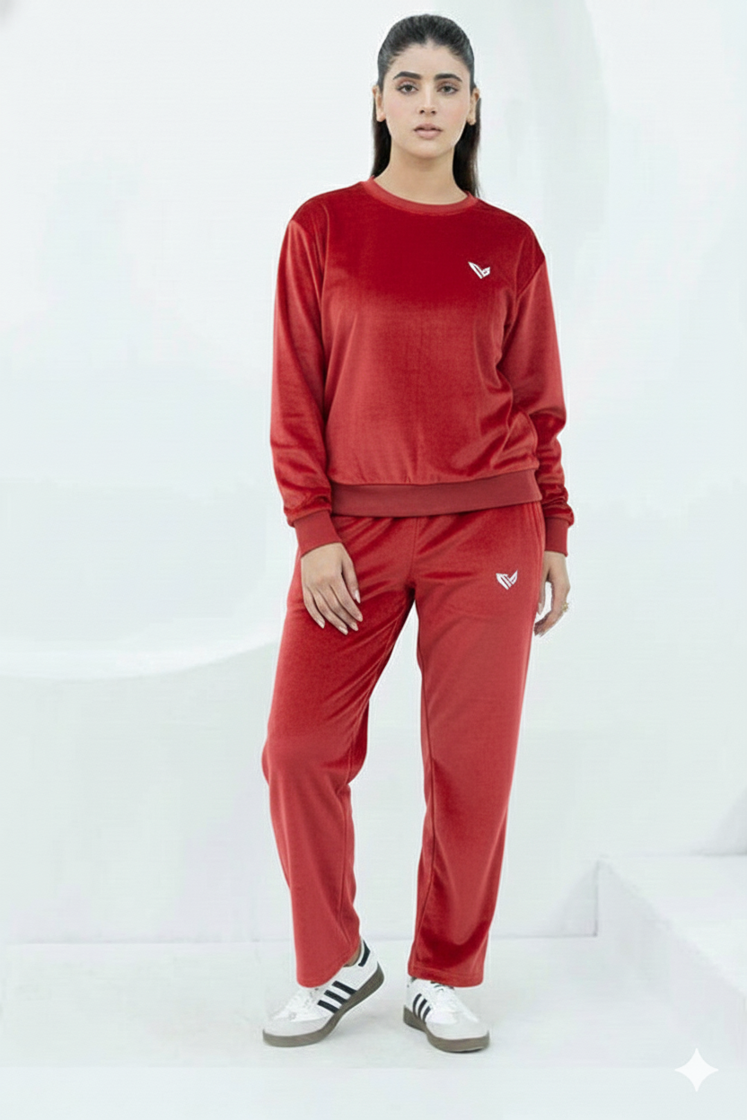 Velvet Track Suit for Women